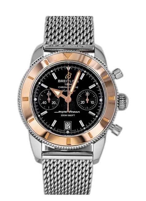 Breitling Superocean Heritage 44 Chronograph (U23370) Price Guide.